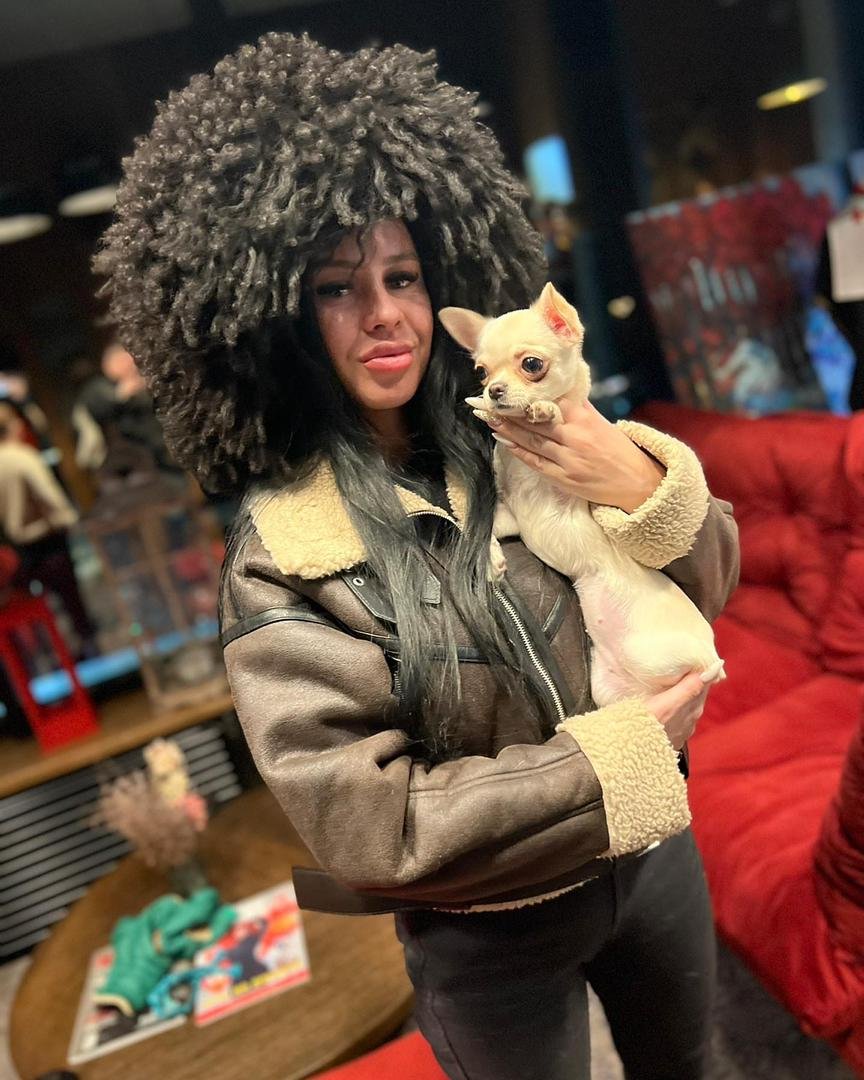 Buddy on his first day home